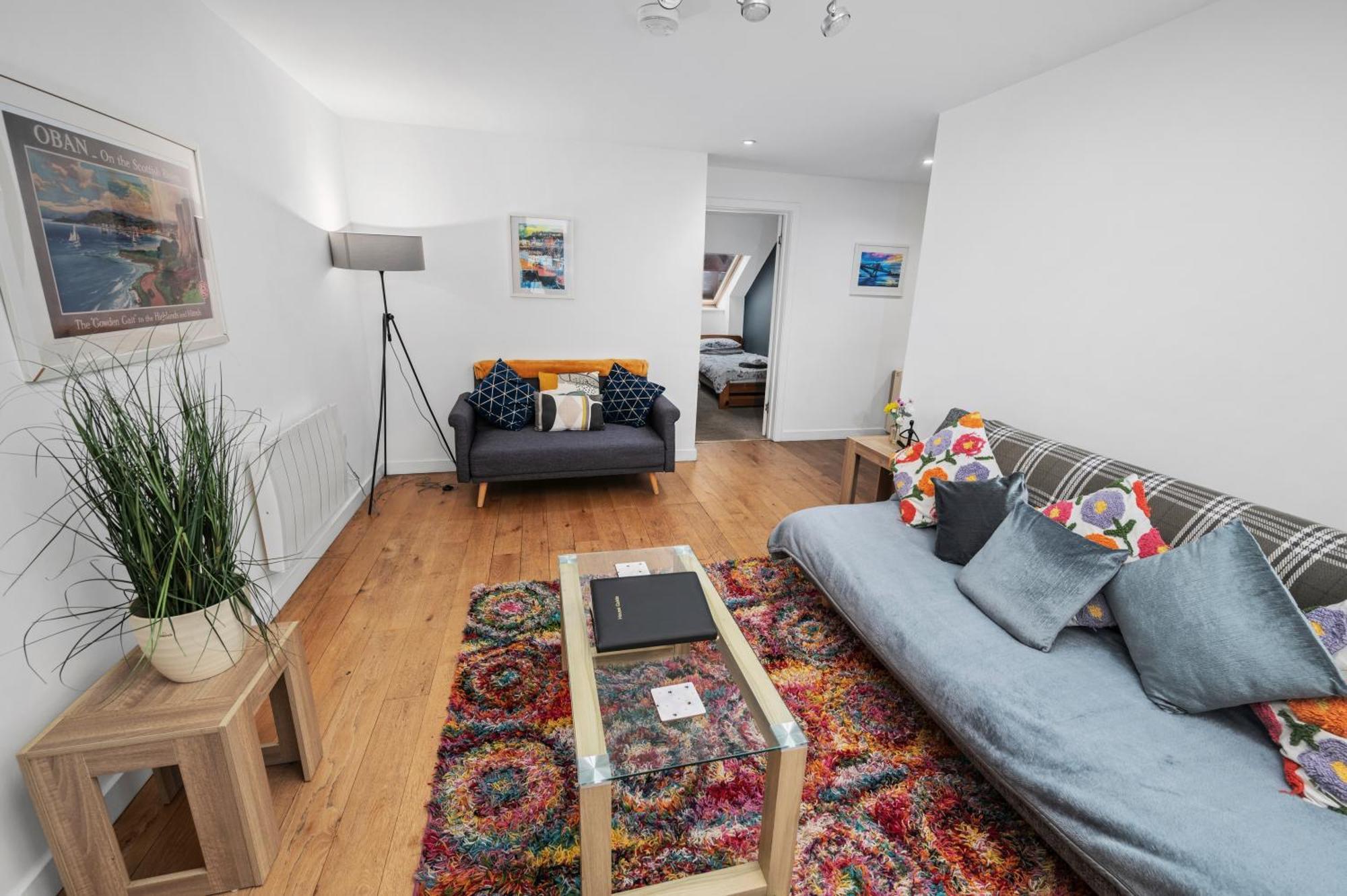 Stunning 2Br Loft Apt In Oban - Sea Views Kültér fotó