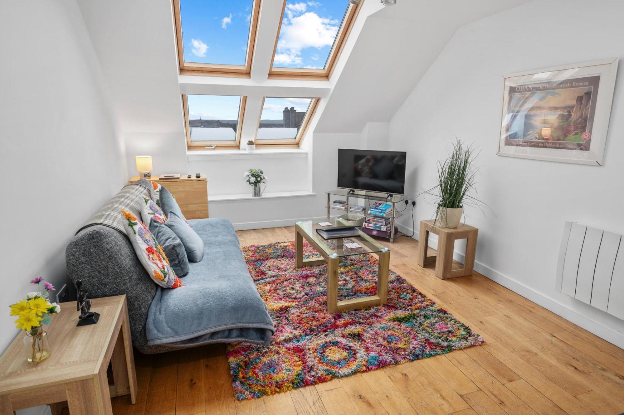 Stunning 2Br Loft Apt In Oban - Sea Views Kültér fotó