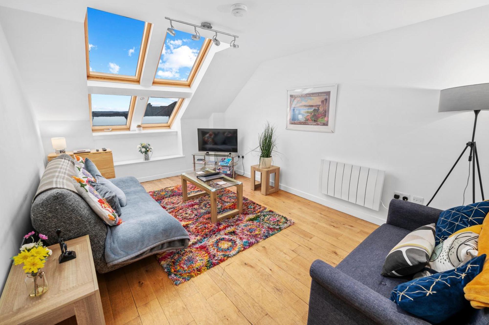 Stunning 2Br Loft Apt In Oban - Sea Views Kültér fotó
